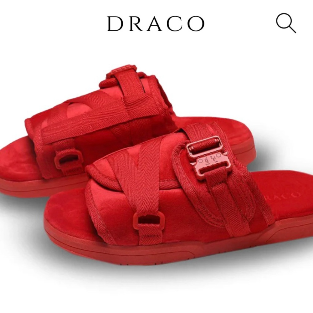 DRACO Slides Red Velvet